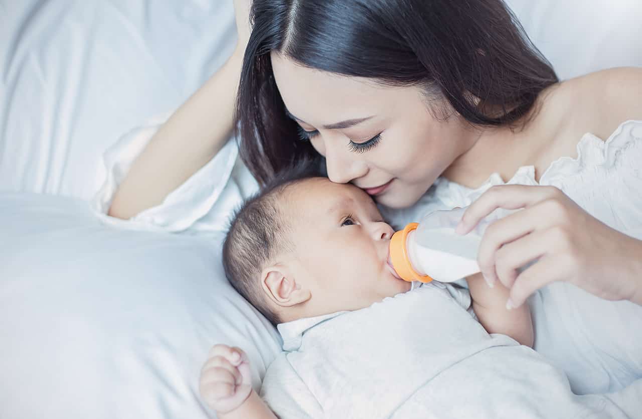 生後3ヶ月の赤ちゃんの授乳量・回数・間隔－ミルクの場合